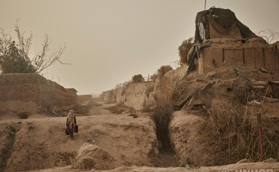 アフガニスタンの
厳しい干ばつ